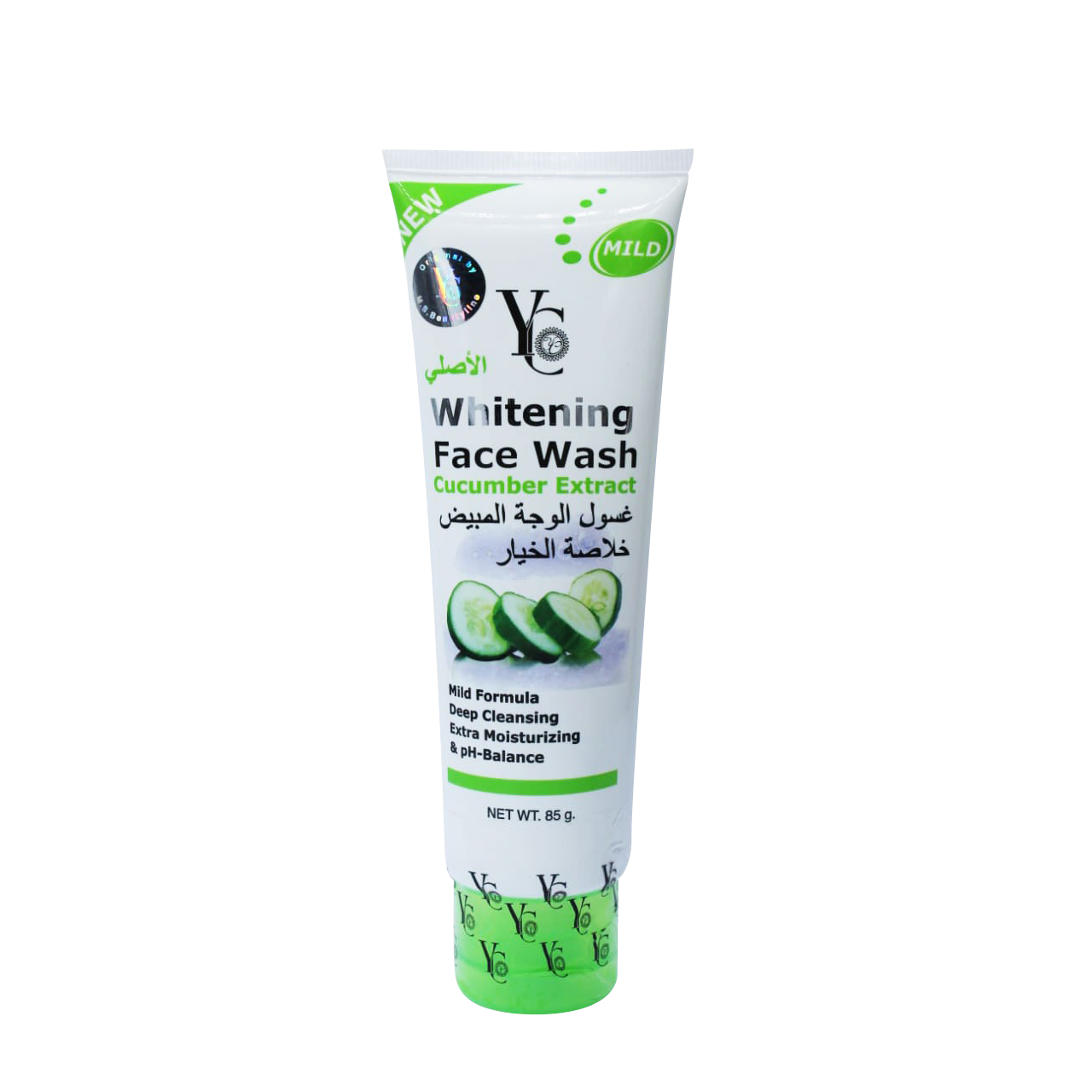 YC CUCUMBER WHITENING FACE WASH 85 GM