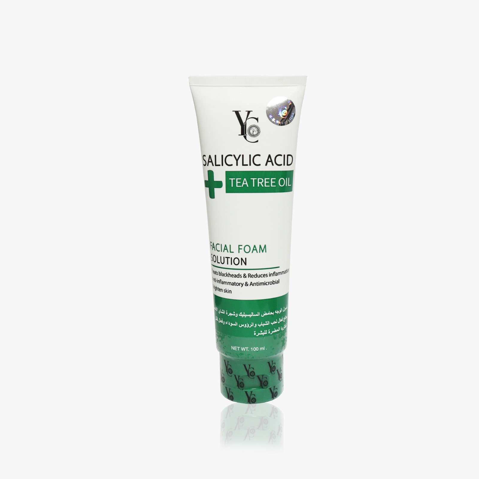 Salicylic Acid & Tea Tree Oil Facial Foam Gel Solution 100 ml
