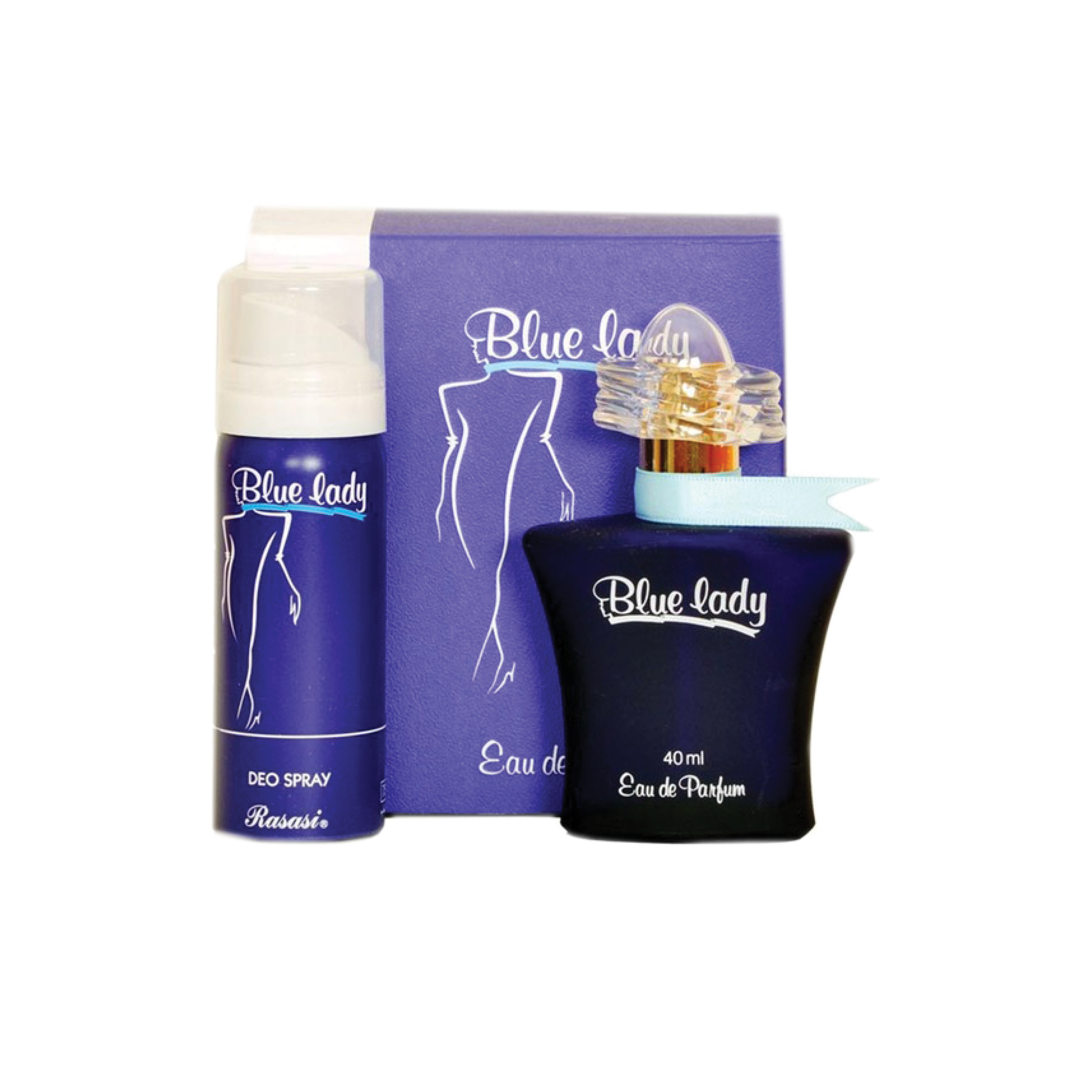 RASASI BLUE LADY WITH DEO - EDT.W 40ml