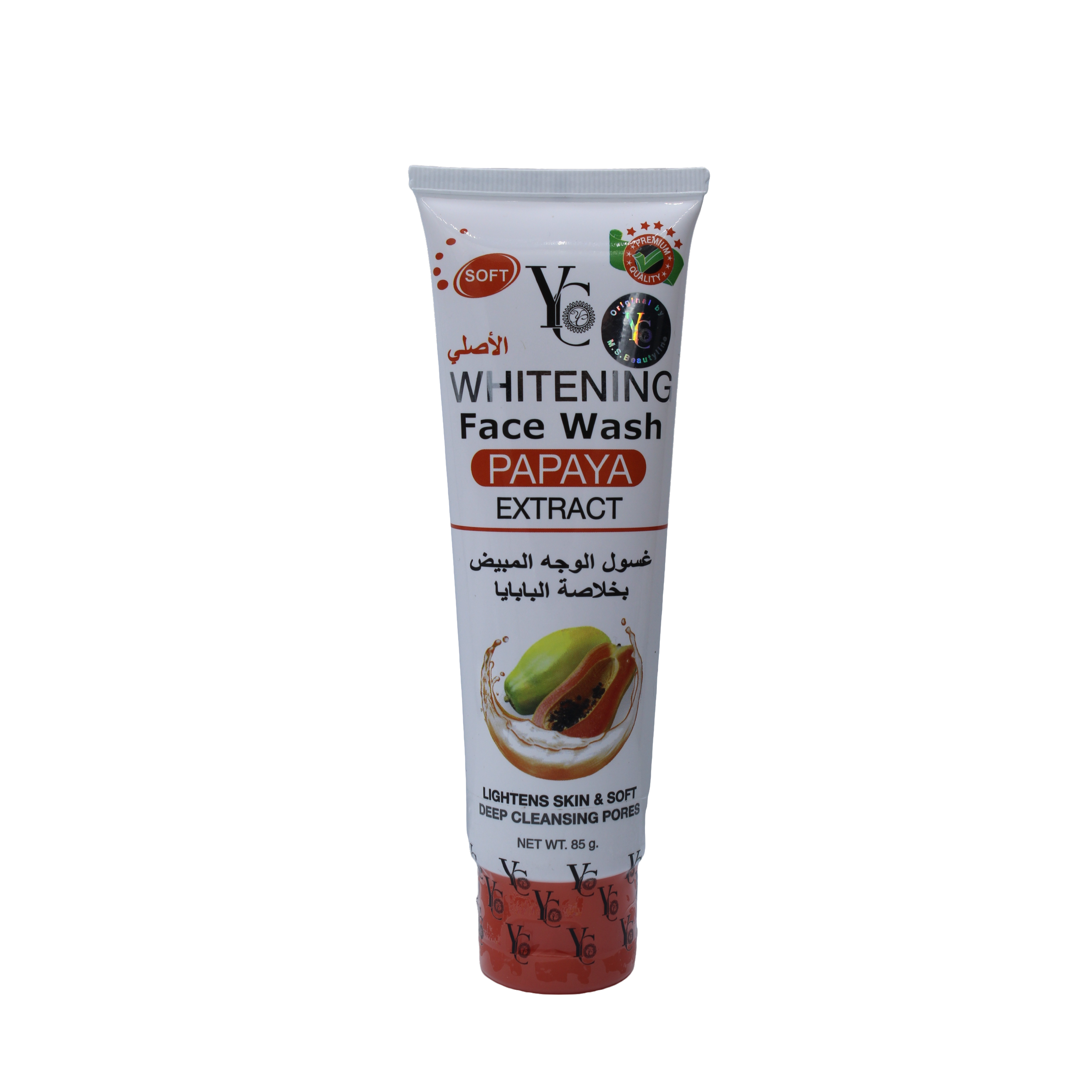YC PAPAYA EXTRACT WHITENING FACE WASH 85 GM