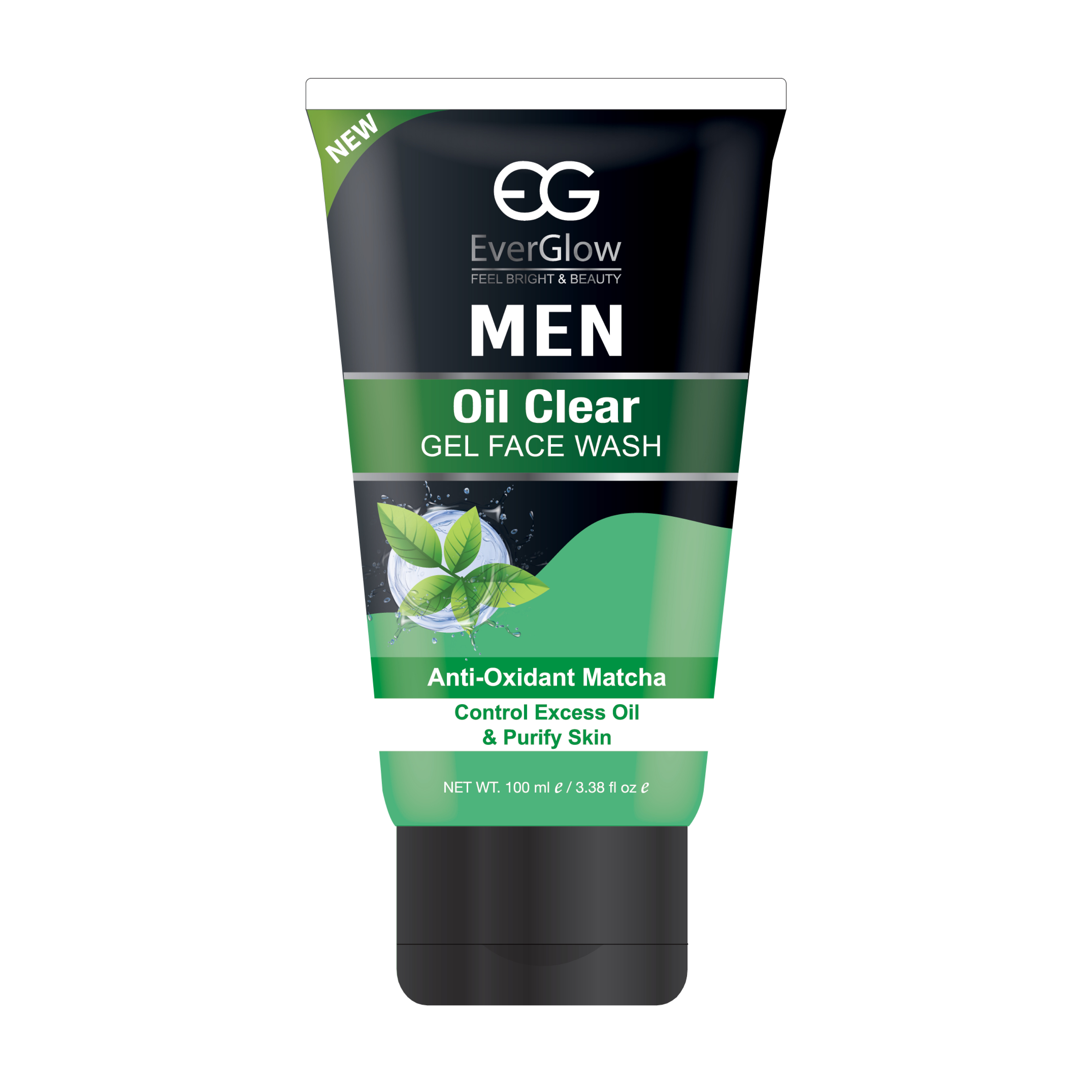 Oil Clear Men Face Wash Gel 100ml.