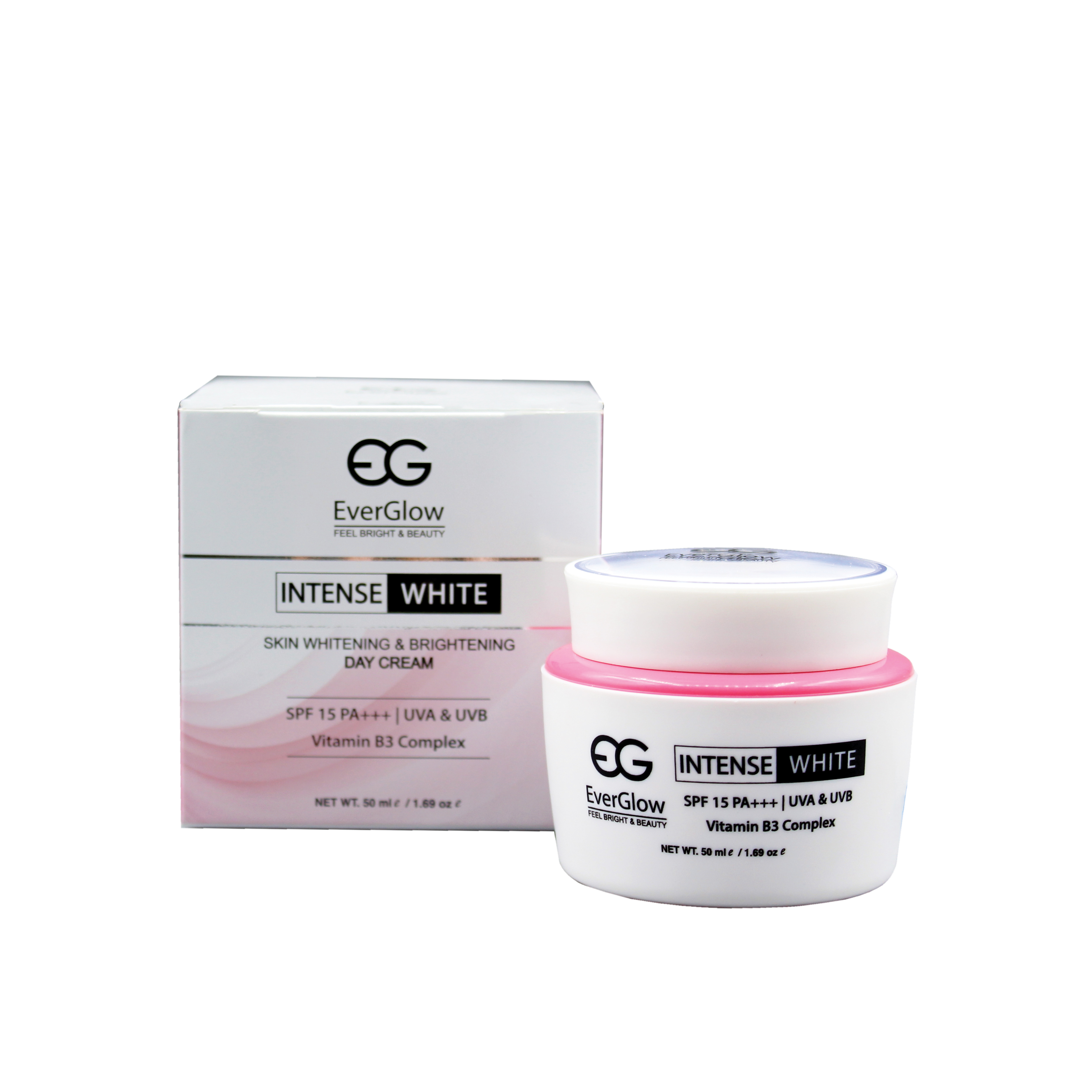 Intense White Day Cream with SPF15 PA 50gm